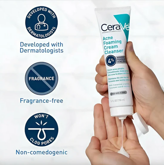 CeraVe 4-in-1 Skincare Kit | Cleanser, Night Cream, Retinol Serum &amp; Sunscreen